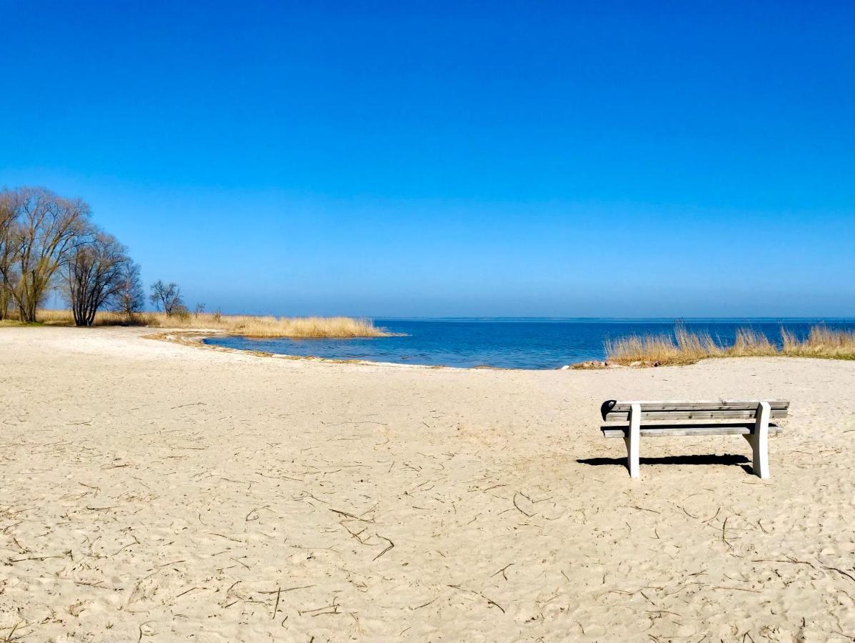 Sonniges Ferienhaus Fischer-Huus Vor Usedom & Direkt Am Haff Und Wasserzugang Mönkebude Buitenkant foto