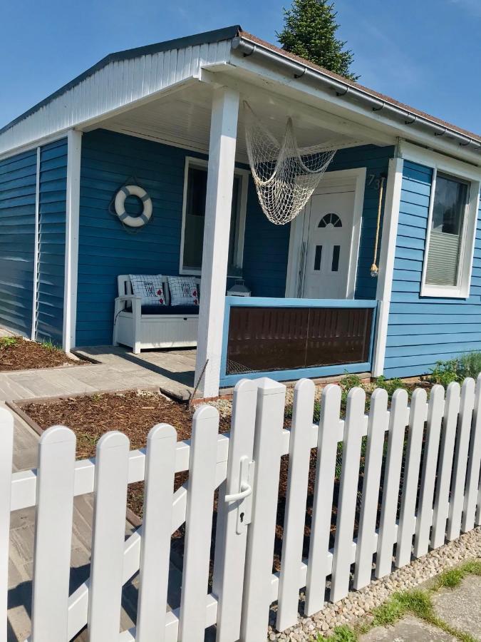 Sonniges Ferienhaus Fischer-Huus Vor Usedom & Direkt Am Haff Und Wasserzugang Mönkebude Buitenkant foto